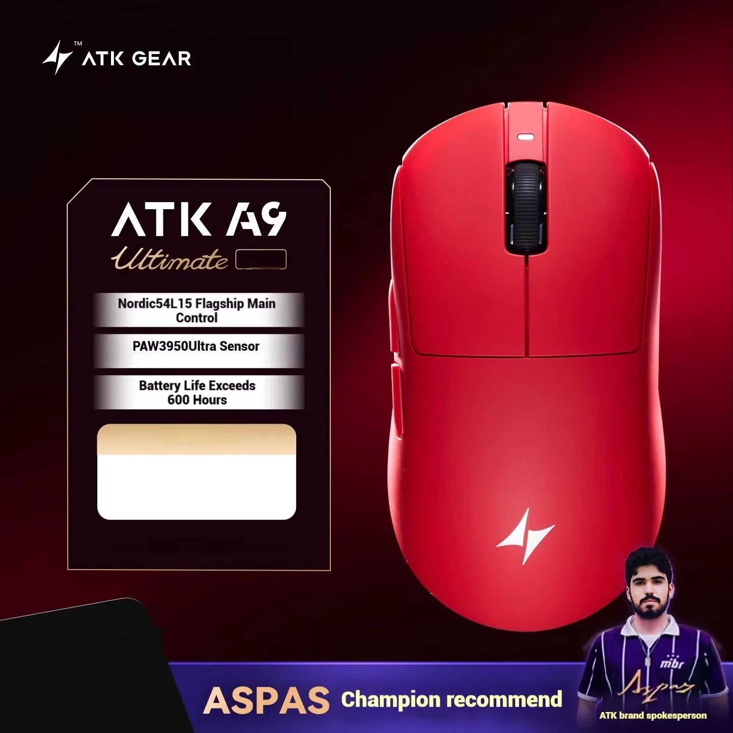 A9 Precision Wireless Gaming Mouse™