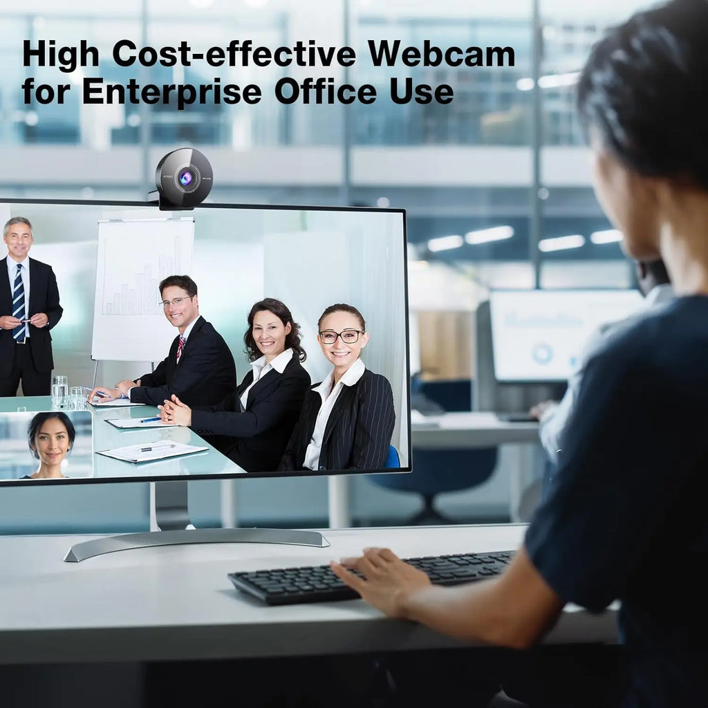 Premium 4K HD Webcam with Microphone™