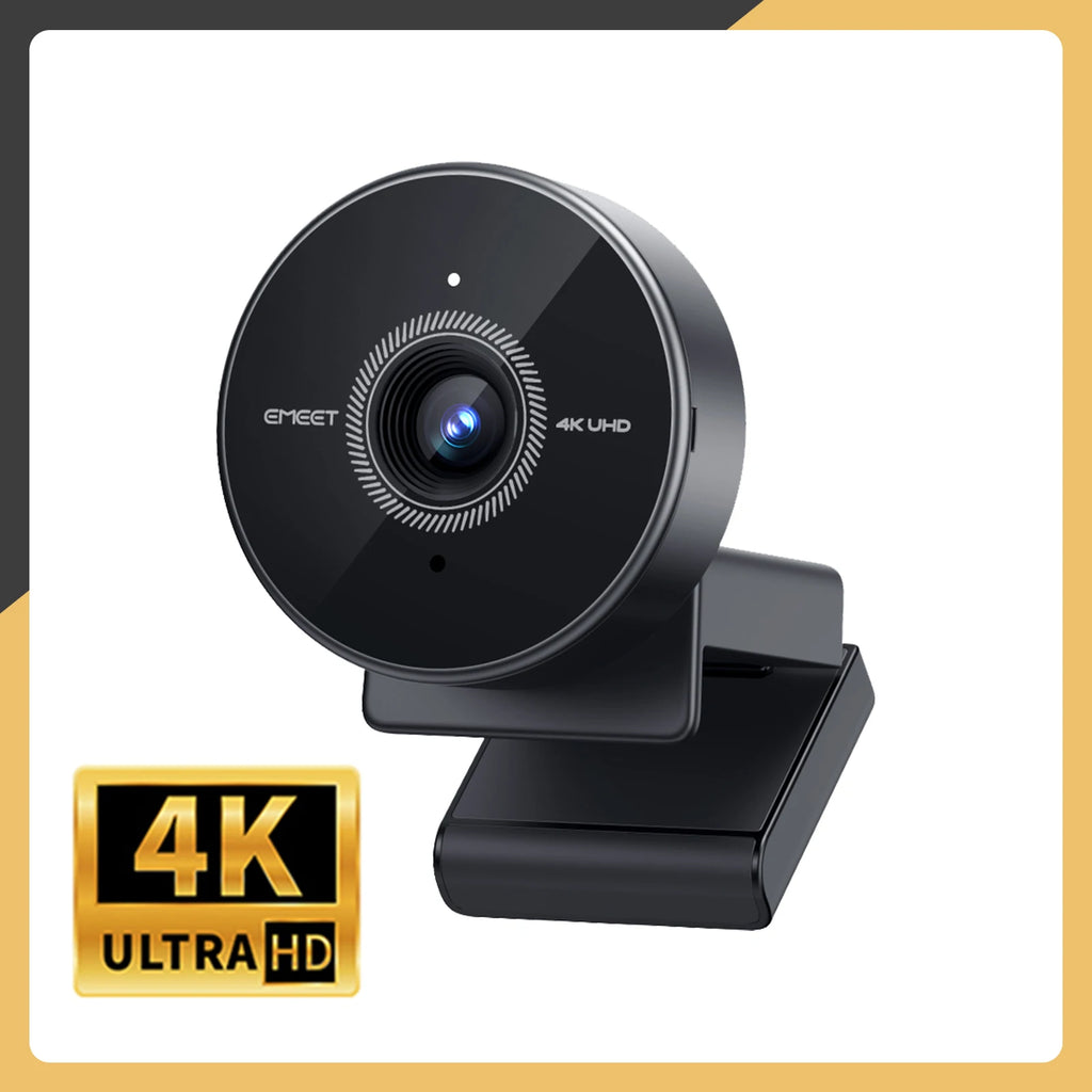Premium 4K HD Webcam with Microphone™