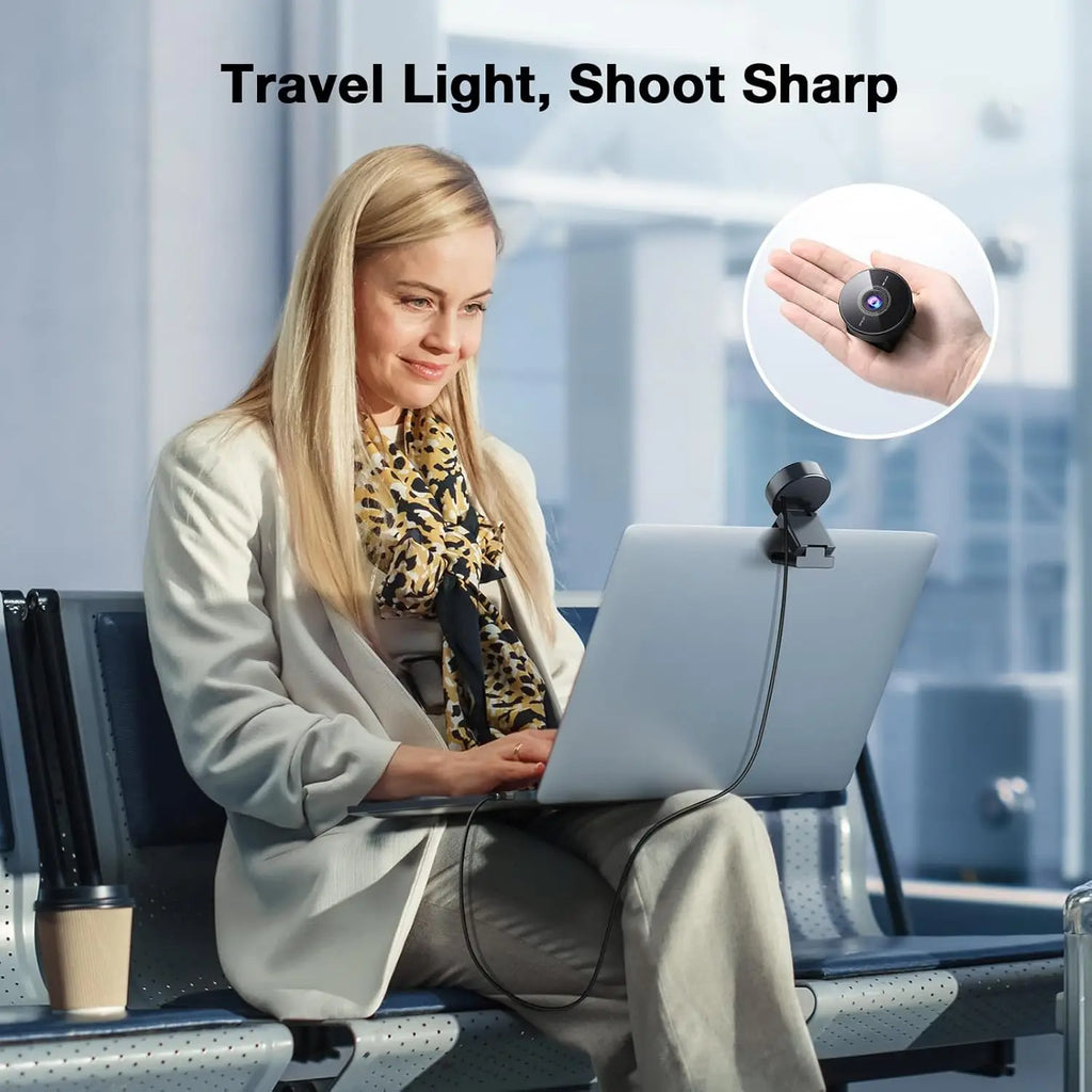 Premium 4K HD Webcam with Microphone™