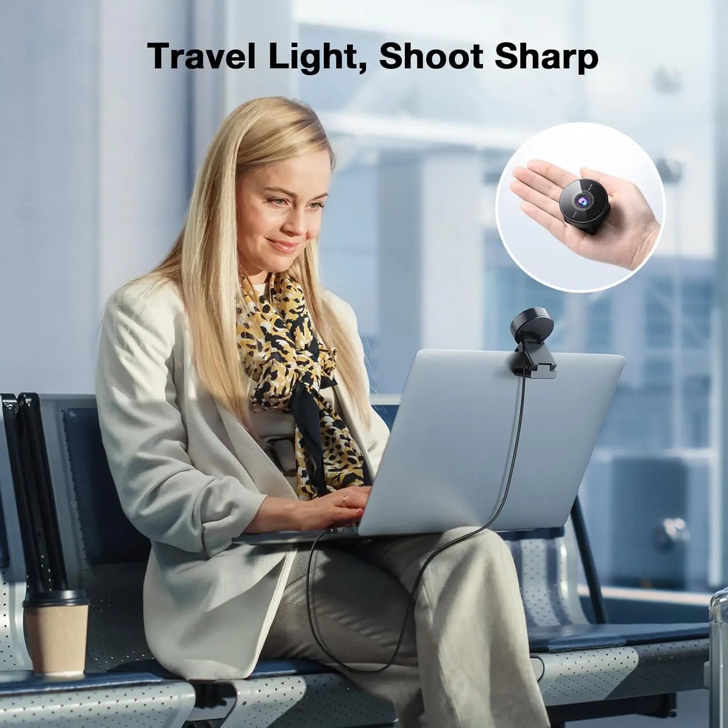 Premium 4K HD Webcam with Microphone™